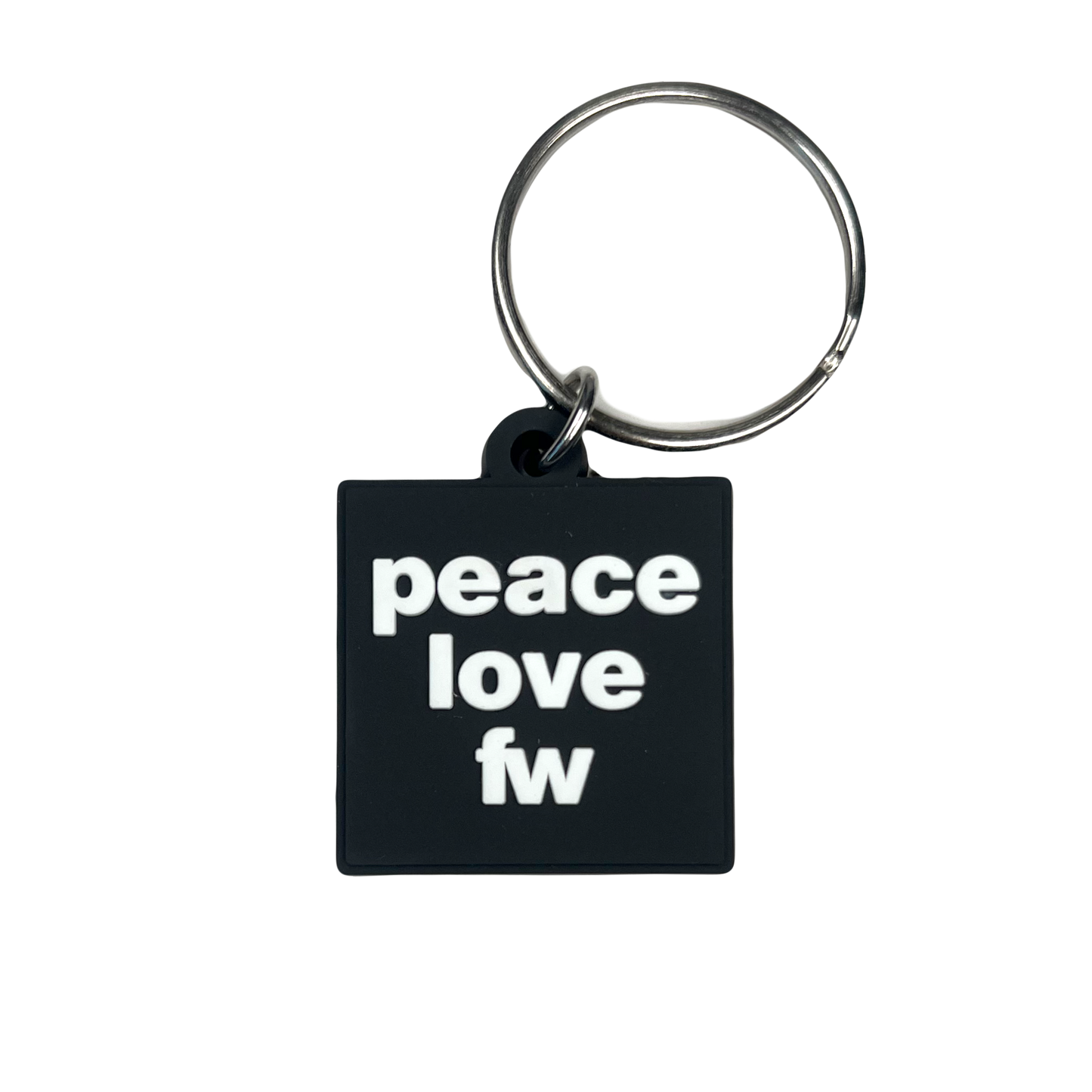 PEACE LOVE FW KEY CHAIN